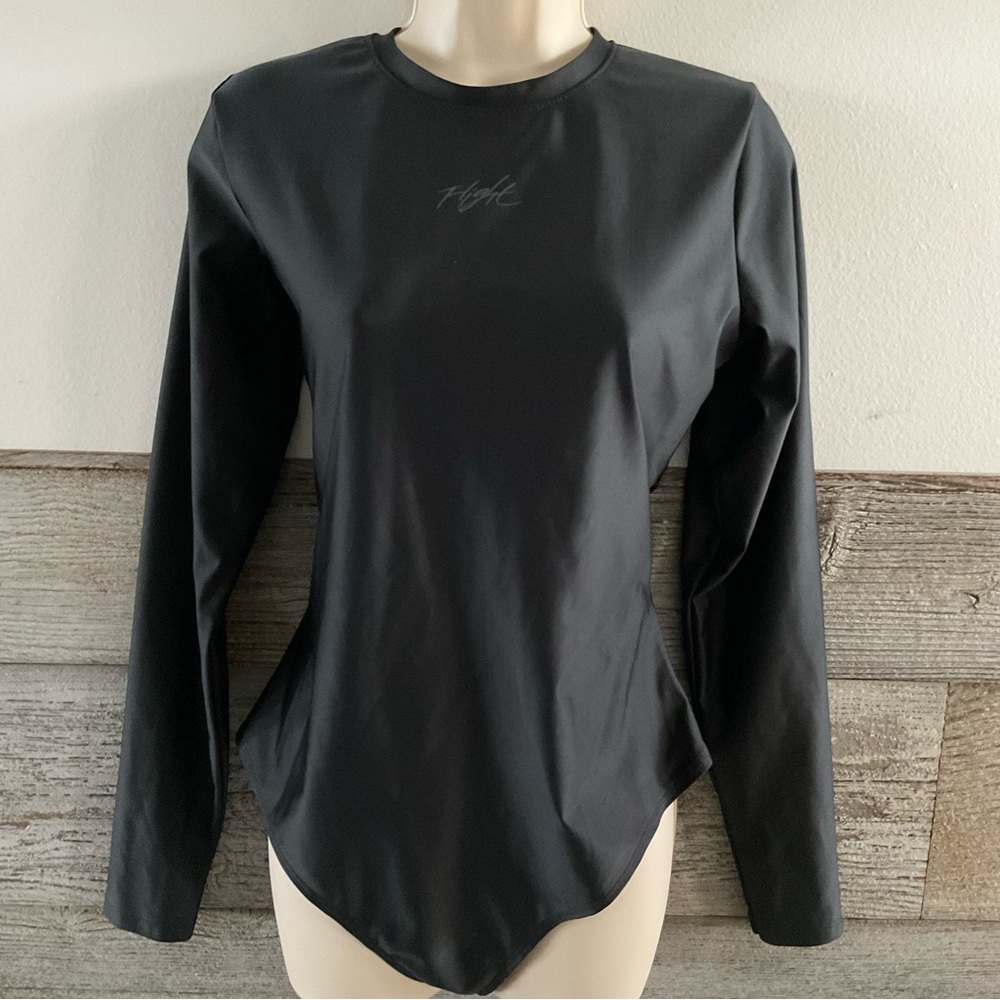 Nike Jordan Air Jordan Body Suit Black/Dark Smoke Grey size L (J1)